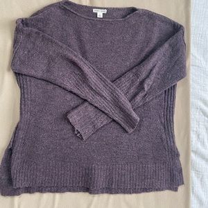 Melrose and Market Purple Sweater Size Small